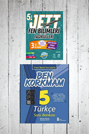 5.Sınıf Ünlüler Jett Fen Bilimleri Fasikülü