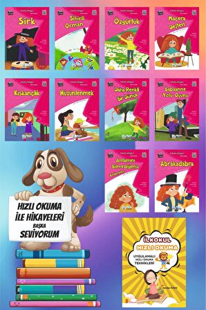 2 ve 3.Sınıflar İçin Felsefe Atölyesi (10 Kitap)+Hızlı Okuma