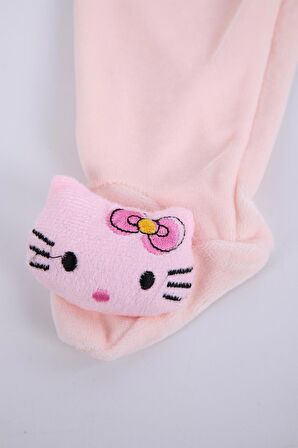 Kadife Oyuncaklı Kız Erkek Bebek Çocuk Pantolon Hello Kitty 