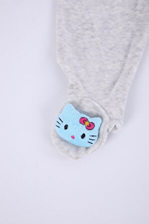 Kadife Oyuncaklı Kız Erkek Bebek Çocuk Pantolon Hello Kitty 