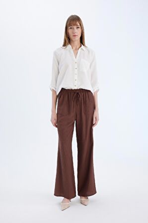 DeFacto Regular Fit Basic Düz Uzun Kollu Gömlek M9407AZ25SPWT16