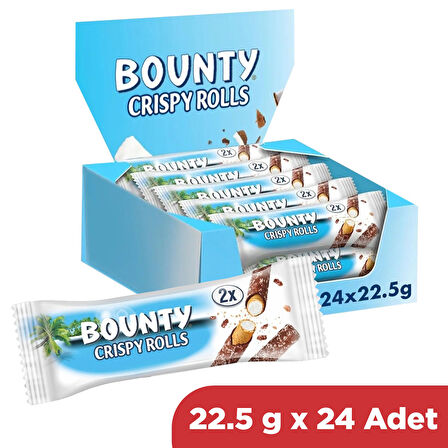 Bounty Crispy Rolls 22.5 gr x 24 Adet