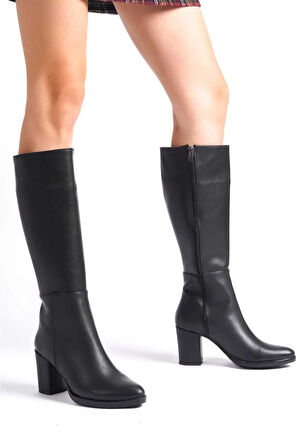 Hadid Cilt Topuklu Çizme