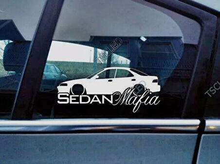 Acura integra DB8 Kelebek Cam Araba oto Sticker 19 cm 2 Adet