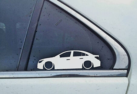 CRUZE sedan Kelebek Cam Oto Sticker 17 CM 2 Adet