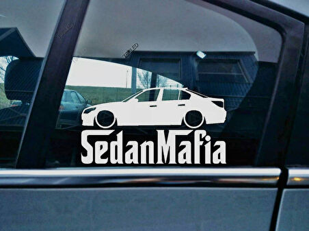 E60 5-series  Kelebek Cam Araba oto Sticker 19 cm 2 Adet