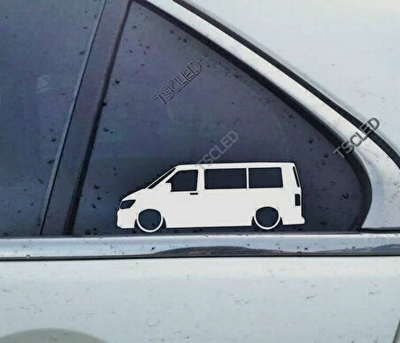 T6 multivan Transporter Kelebek Cam Oto Sticker 2 Adet
