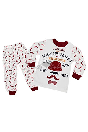  Bıyıklı Baskılı Takım