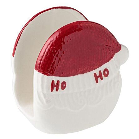 11cm Seramik Peçetelik Noel Baba Yılbaşı