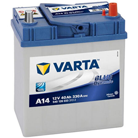 Varta Akü 12V 40 Amper Blue Dynamic 330A A14