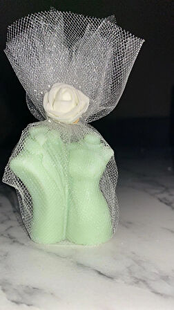 25 Adet Gelin Damat Hediyelik Mum 