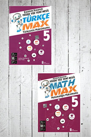 Ata 5.Sınıf Türkçe Max-Matematik Max(Yüzde Yüz Yeni Nesil)