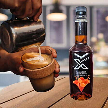 Aromax Karamel Aromalı Kahve Şurubu – 700 ml
