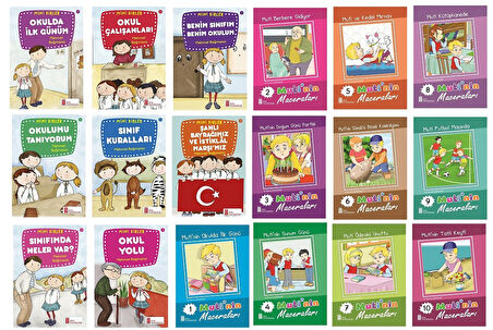 1.Sınıflar İçin Zevkle Okunan 18 li Hikaye Seti + Hızlı Okuma