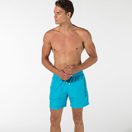 Nautica Erkek Mavi Deniz Şortu