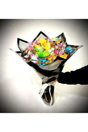 Kelebek Buketi (ışıklı)