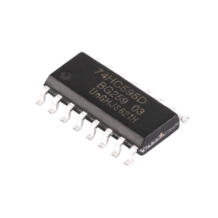 74 HC 595D SOIC-16 SMD Entegre Devre (10 Adet)