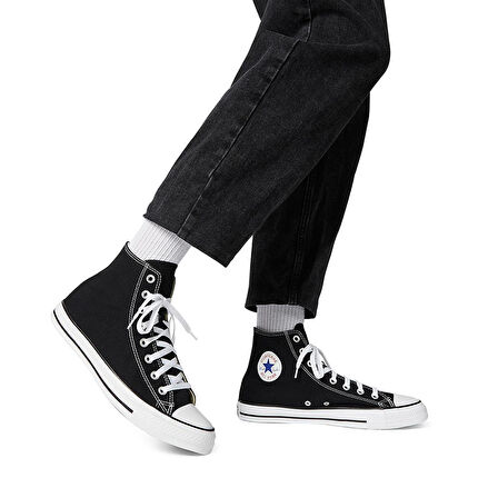 Chuck Taylor All Star Unisex Siyah Sneaker Ayakkabı M9160C