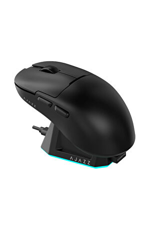 AJ159P MC 3 Modlu 1000Hz 1200 DPI Manyetik Şarj İstasyonlu PAW 3311 Optik Sensör Gaming Mouse