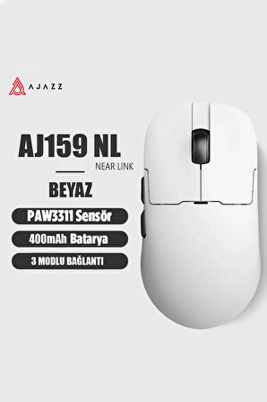 Aj159 NL Near-link 3 Modlu 1000hz 1200 Dpı 400 Mah Batarya Paw 3311-yeni Nesil Bağlantı Modu
