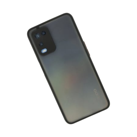 Oppo A54 4G Kılıf Montreal Silikon Kapak - Siyah