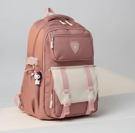 Elegance 0120 Kiremit Kore Tarzı Unisex İlkokul Çocuk Sırt Çantası