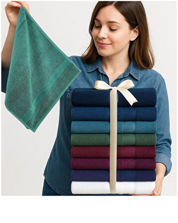 Özdilek Svv Border El Yüz Havlusu 10 Adet