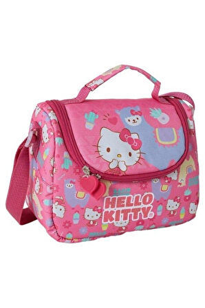 Hello Kitty Beslenme Okul Çantası Kalemlik Seti