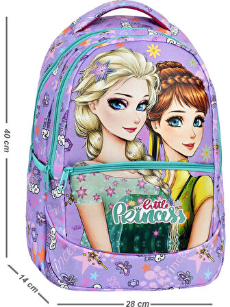 Little Princess İlkokul Sırt Çantası + Beslenme Çantası (2310)