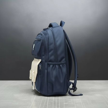 Elegance 0120 Lacivert Kore Tarzı Unisex İlkokul Çocuk Sırt Çantası