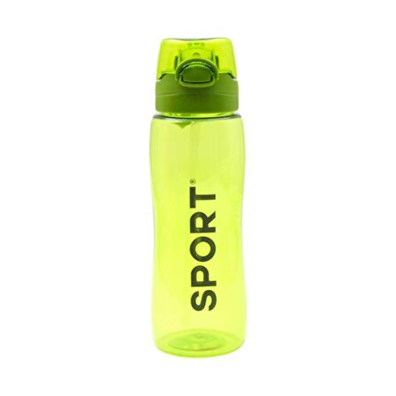 Fixpoint Fox Sport Kilitli Kapak Pipetli Matara Yeşil 750 ml