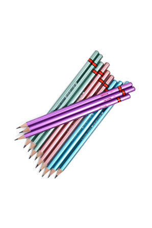 Rotring Metalik Renklerde Kurşun Kalem 12'Li Paket