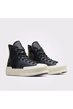 Chuck 70 Plus Mixed Material Unisex Siyah Sneaker
