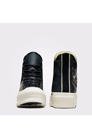 Chuck 70 Plus Mixed Material Unisex Siyah Sneaker