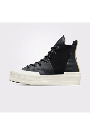 Chuck 70 Plus Mixed Material Unisex Siyah Sneaker