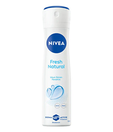 81601 NIVEA Fresh Natural Spray  5 ADET