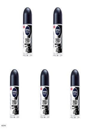 82245 NIVEA MEN BLACK & WHITE ORIGINAL ROLL-ON  5 ADET