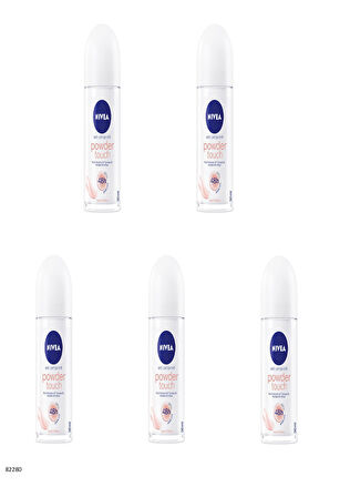 82280 NIVEA POWDER TOUCH ROLL-ON  5 ADET