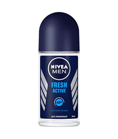 82808 NIVEA MEN FRESH ACTIVE ROLL-ON  5 ADET