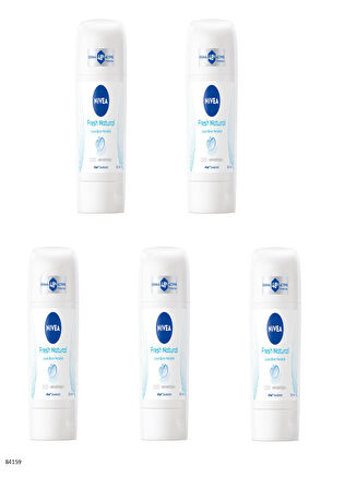 84159 NIVEA FRESH NATURAL STICK DEODORANT  5 ADET