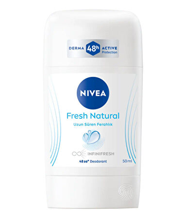 84159 NIVEA FRESH NATURAL STICK DEODORANT  5 ADET