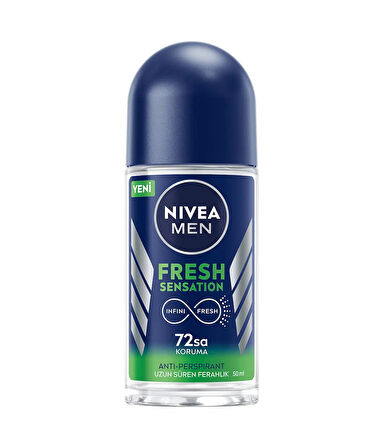 95787 NIVEA MEN Fresh Sensation Roll-On  5 ADET