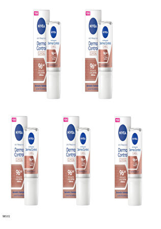 98511 NIVEA DERMA CONTROL CLINICAL ROLL-ON  5 ADET