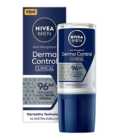 98569 NIVEA MEN DERMA CONTROL CLINICAL ROLL-ON  5 ADET