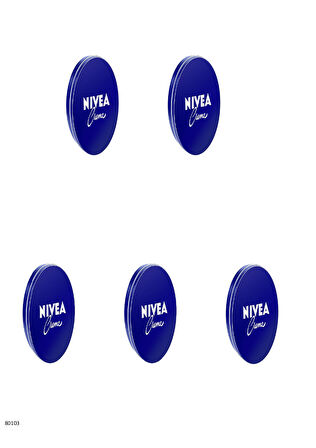 80103 Nivea Creme 75ml  5 ADET