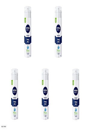 81740 NIVEA MEN HASSAS TIRAŞ JELİ  5 ADET