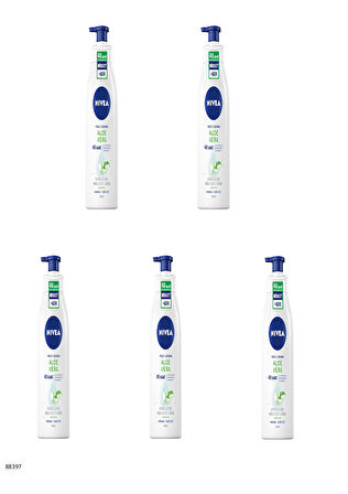 88397 NIVEA ALOE VERA VÜCUT LOSYONU  5 ADET