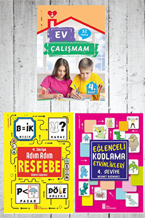 4.Sınıf Ev Çalışmalarım+Kodlama+Resfebe