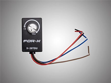 FOR-X X-20TDU TİME DELAY UNİT AMFİ KAPANIŞ ZAMANLAYICI