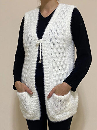 Bağcıklı Çeyizlik Yelek